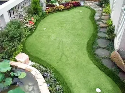 Gazon synthétique de putting green
